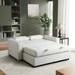 Artyfer 3 Seater Slipcovered Sofa Set – Convertible Stain Resistant Sofa Cum Bed - Image 3