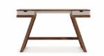 Study Table Modern Design – Solid Wood Studying Table In Teak Finish | Modern Design of Study Table for Students and Professionals | Premium Laptop Computer Table Furniture - Image 2