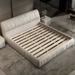 King Size Bed Frame with Storage – Arianna Low Height Bed with Mattress - Image 2