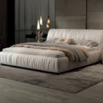 King Size Bed Frame with Storage – Arianna Low Height Bed with Mattress - Image 3
