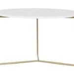 Coffee Table Design by Artyfer | Round Metal Coffee Table in Golden Finish | Coffee Table for living Room
