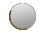 Designer Mirrors for Wall – Pack of 3 Golden Mirrors for Wall Decoration | New Circle Design Wall Mirrors - Image 2