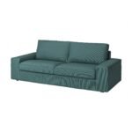 Premium 2 Seat Sofa in Turquoise Upholstery
