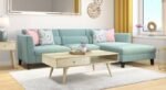 Rectangular Coffee Table for Drawing Room | Wood Coffee Table for Living Room | Deep and Big Drawer Inside for Storage Solutions | Handmade Center Table for Living Room