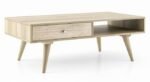 Rectangular Coffee Table for Drawing Room | Wood Coffee Table for Living Room | Deep and Big Drawer Inside for Storage Solutions | Handmade Center Table for Living Room - Image 2